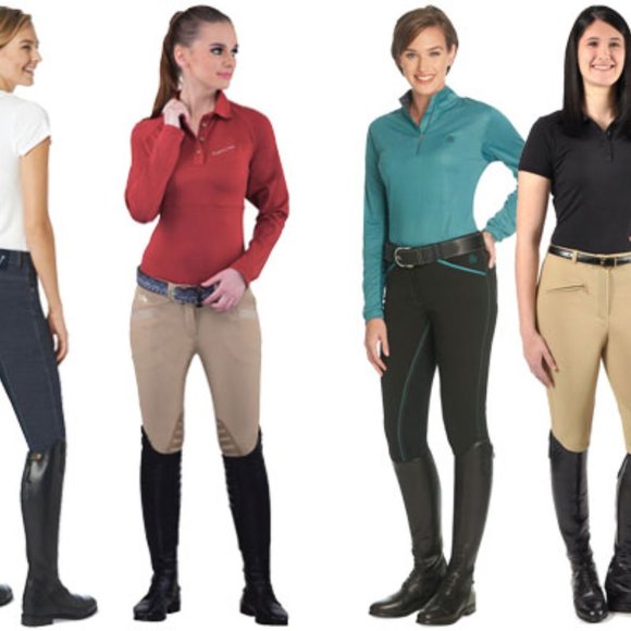 Irideon Pants - IRIDEON knit breeches black - M medium (26x28")